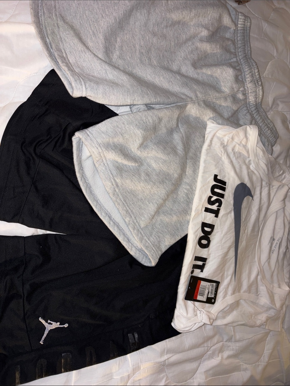 Nike Men's Grey Sweat Shorts - Classic Comfort